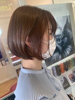 コワファースト  させぼ五番街店(COIFF1RST) ミニボブ×大人ブラウン