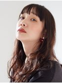 【Luana　難波】透け感ナチュラルブラウン