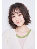 ユニックス モザイクモール港北店(UNIX)&nbsp;【UNIX港北】ナチュラルウェーブボブ#ゼロテク#透明感カラー