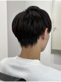 ダウンパーマ　刈り上げない襟足　短髪　ショート　名古屋