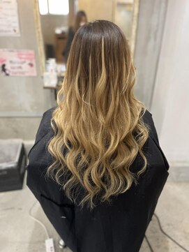 リエコー(RE'ECHO) バレイヤージュプルエクステ