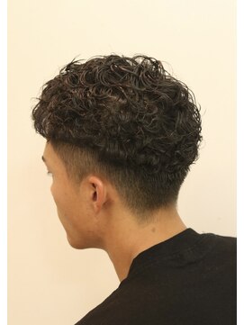 イワサ理容室 スペインパーマ