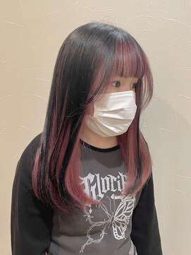 ファブ 千葉店(FaB) アンブレラカラー/ホワイトピンク/ベビーピンク/千葉駅