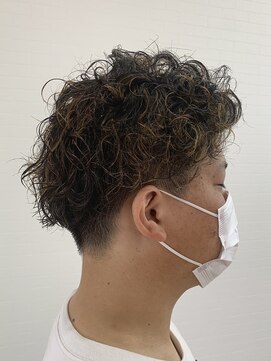 ガーデン 小山店(garden) ツイストスパイラル/メッシュ/メンズパーマ/40