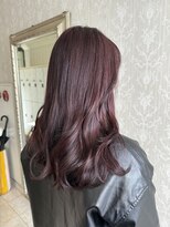 ヘアスタジオ アルス 御池店(hair Studio A.R.S)&nbsp;ワインレッド ブリーチなし 10代20代30代