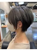 グレージュボブ