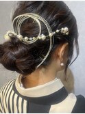 卒業式ヘアアレンジ