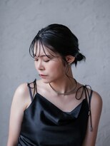 テン 栄店(tenn)&nbsp;シースルーバング/ヘアアレンジ/フェイクブラック【kuroda】