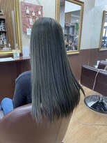 キュアスペース(CURE SPACE)&nbsp;ブリーチ無しのダブルカラー【ブルーグレージュ】