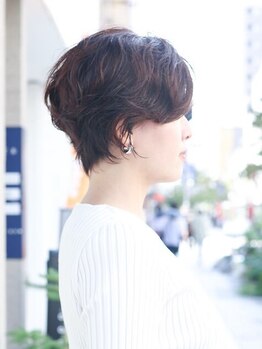 ヘアメイク バースデイ(Hair make Birth Day)の写真/西洋人のような立体的な骨格・すっきりした顔周りのヘアスタイルが[Birth Day]で叶います―。