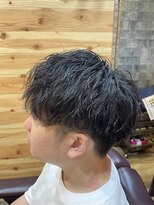 銀座マツナガ 神田店 人気メンズパーマかっこいいカジュアルマッシュ
