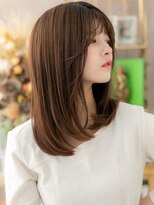 カバーヘア ブリス 大宮西口(COVER HAIR bliss)&nbsp;大人かわいいアースカラー小顔レイヤーカットh3大宮20代30代40代