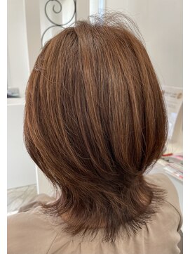 サロンドノア(Salon de NoA) ウルフボブ