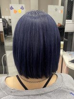 ジエクト ヴィシア(The Ect VIXIA) ハイトーンボブ/ネイビーブルー/ブルーヘア/ブルーブラック