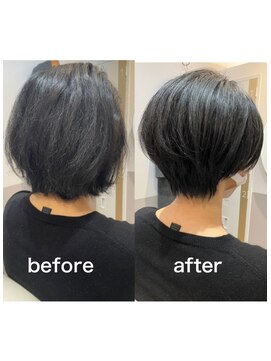 モナスール(Mona Soeur) 丸みショート