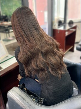 オズ 梅田店(OZ) ダークブラウン/エクステ80枚