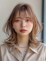 レヴ 草加店(LEV.)&nbsp;イメチェン　外ハネ　ボブ　美髪　ワイドバング　ブルーブラック