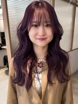 透明感パープル
