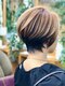 キャノン(CANNON)の写真/カットはウエット＆ドライカットを組み合わせ、毛量調整も行うことで普段のお手入れもしやすくなります◎