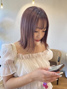 エン(en)の写真/ダメージが気になる方も透明感ＵＰ♪ファイバープレックス使用でダメージに負けない髪に*