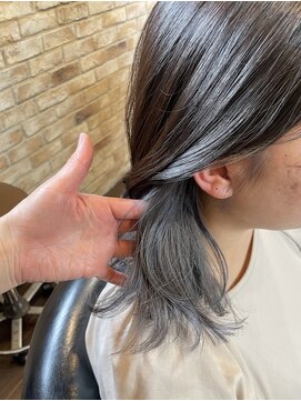 モナン 海老名(Monan) インナーカラー/グレー/グレージュ