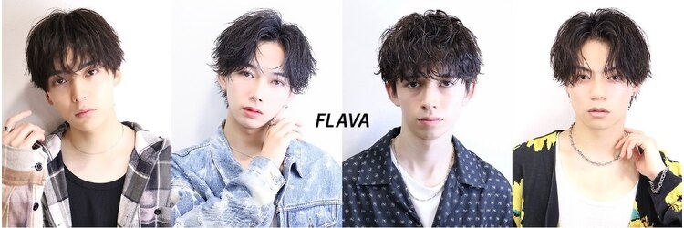 フレイバ(FLAVA)のサロンヘッダー
