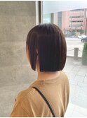 縮毛矯正×ボブ