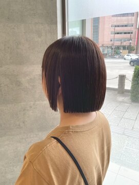レイビューティー 浜町中央橋店(RAY+beauty) 縮毛矯正×ボブ