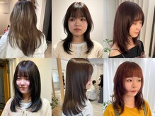 【 ヘアスタイルに合わせたカラーやストレートの提案します 】〈 nodoka @matu_knock 〉