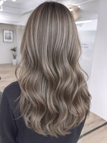 ヘアサロン エフ 渋谷(F)&nbsp;#ハイライト#グレージュ#ケアブリーチ