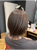 アイスグレージュ［グランマッシュ/デザインカラー］長野歌穂