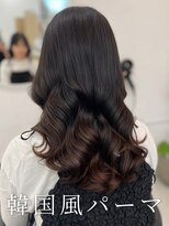 アミー 銀座(Ammy)&nbsp;#韓国風パーマ #コテ巻き風パーマ #ロングパーマ #パーマ