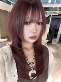 レイヤーカット/ハッシュカット/ハイレイヤー/ウルフカット/銀座