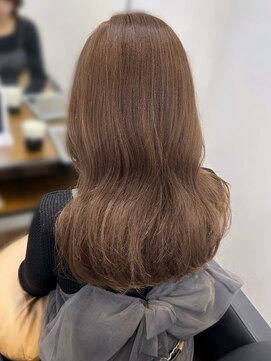 アリスバイアフロート 自由が丘(ALICe by AFLOAT) 〇ブリーチなし ダブルカラー 透明感カラー ベージュ