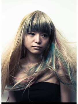 セットアップ 倉敷中庄店(SET-UP) 虹色プラネットロング小顔