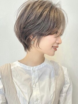 ビューレイギンザ(VIEW LEI GINZA) ショートボブ髪質改善オリーブグレージュ