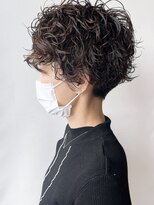 モリオフロムロンドン 原宿本店(morio from London)&nbsp;【morio原宿】ベリーショート刈り上げくるくるパーマ
