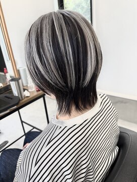 セロ(SELO) アンブレラカラー/ウルフ/シルバー/グレー/大分ハイトーン