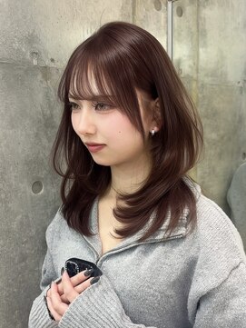 ロンドメリア 天神大名店(Lond Melia) 黒髪カタログ/オリーブグレー/ココアベージュ/に見せるヘア