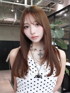 アイティー バイ アルバム 中野店(IT by ALBUM) 前髪カットロング韓国ヘア似合わせカット_F1375