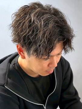 ソウル 福山駅前店(SOUL.) 刈り上げ ツイストスパイラルパーマ マッシュ ハイライト
