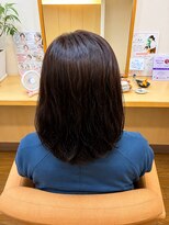 美容室 ジュモー(jumeau) 大人女性の艶ミディアムレイヤー