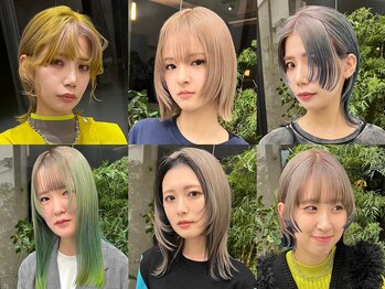 ワク 豊川店(waku)の写真/【ブリーチ＝ダメージ】の概念を変えるブリーチカラー特化サロン◎憧れカラーはwakuにお任せ☆【ブリーチ】