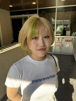 レックスヘアーインターナショナル(ReX HAIR INTERNATIONAL) 【ナカノリンタロウ】デザインカラー/レイヤーボブ