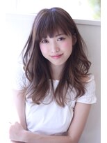 イースタイル 一社店(e style)&nbsp;グレージュの外ハネロングスタイル