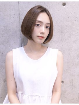 エストリア 栄店(ESTREA) 大人可愛いシンプルなボブ by鬼頭