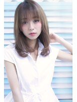 オウル(Owll)&nbsp;【DISHEL】大人シースルーバングで女性らしい柔らかさに