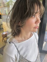 エイン(EYN) ★パールベージュ×大人マッシュウルフmedium★