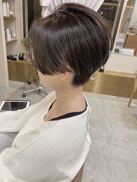 マロウ(mallow) 《花屋併設》ハンサムショート@20代30代40代@トリートメント