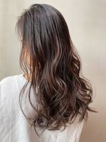 アイティー バイ アルバム 中野店(IT by ALBUM) モカブラウン_セミウェットウェーブオリーブカラー_ba307042